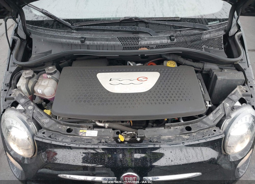 2016 FIAT 500E BATTERY ELECTRIC VIN: 3C3CFFGE1GT129687