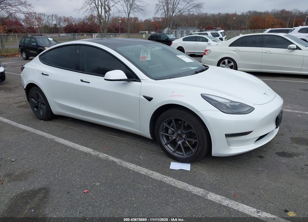 2022 TESLA MODEL 3 LONG RANGE DUAL MOTOR ALL-WHEEL DRIVE VIN: 5YJ3E1EB0NF339221