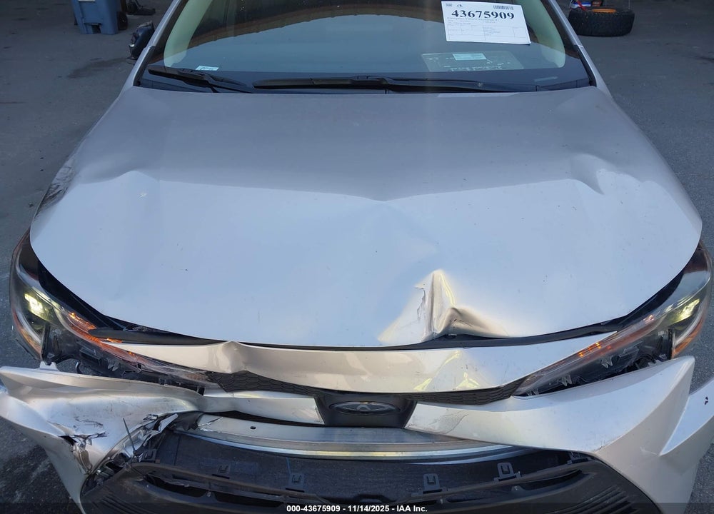 2025 TOYOTA COROLLA LE VIN: 5YFB4MDE7SP320080