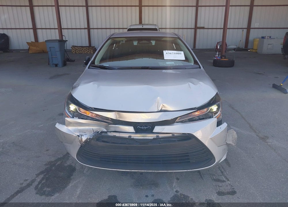2025 TOYOTA COROLLA LE VIN: 5YFB4MDE7SP320080
