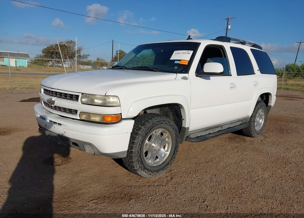 2006 CHEVROLET TAHOE Z71 VIN: 1GNEK13ZX6R127866