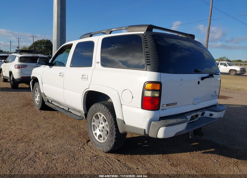 2006 CHEVROLET TAHOE Z71 VIN: 1GNEK13ZX6R127866