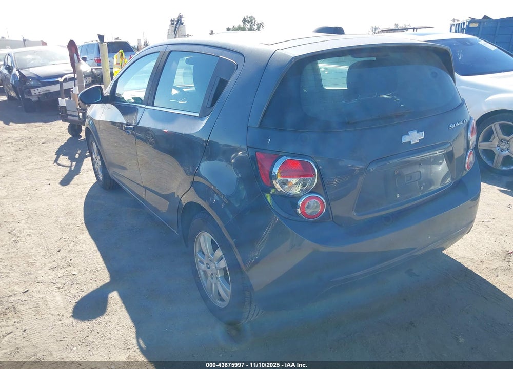 2016 CHEVROLET SONIC LT AUTO VIN: 1G1JC6SG0G4149500
