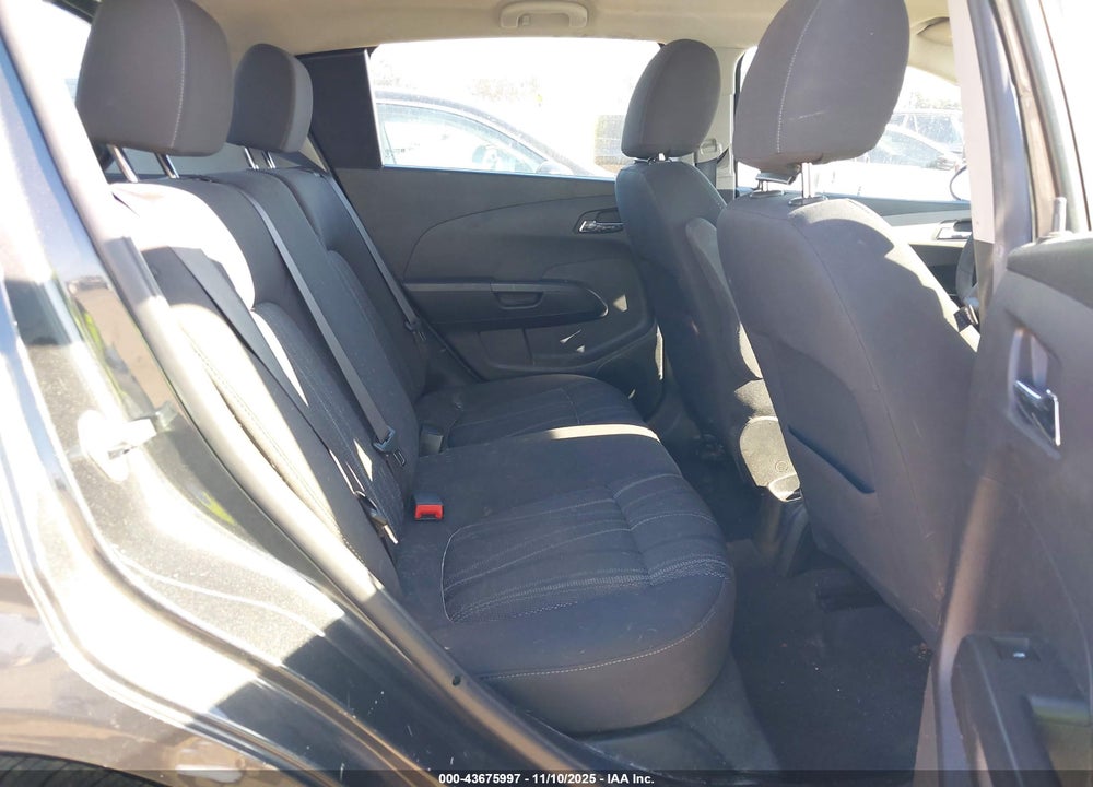 2016 CHEVROLET SONIC LT AUTO VIN: 1G1JC6SG0G4149500