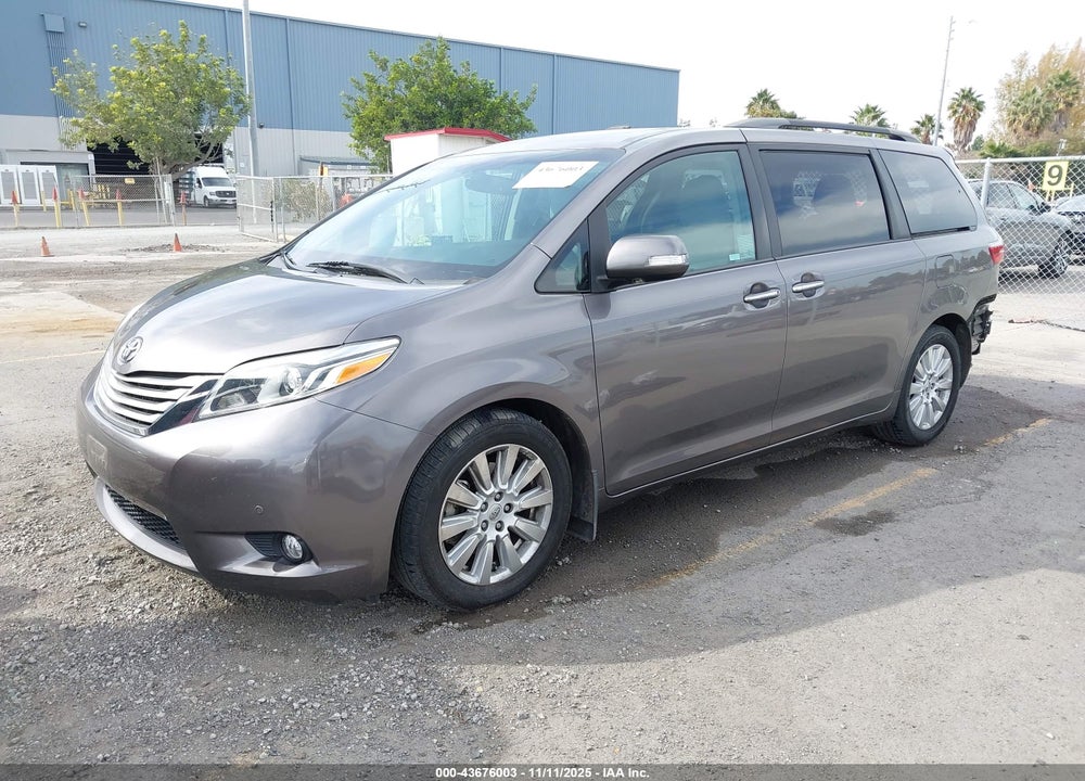 2017 TOYOTA SIENNA LIMITED PREMIUM 7 PASSENGER VIN: 5TDYZ3DC9HS880462