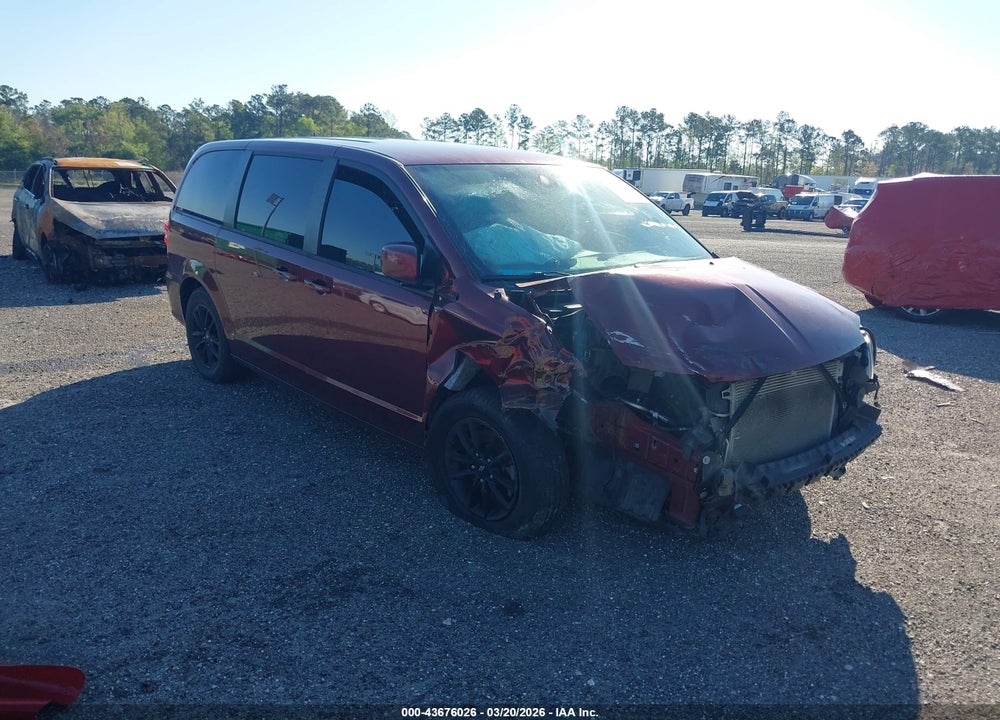 2019 DODGE GRAND CARAVAN GT VIN: 2C4RDGEG1KR734889