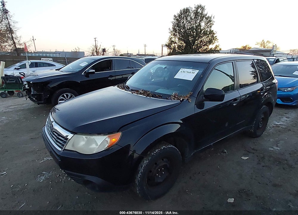 2010 SUBARU FORESTER 2.5X VIN: JF2SH6AC4AG708422
