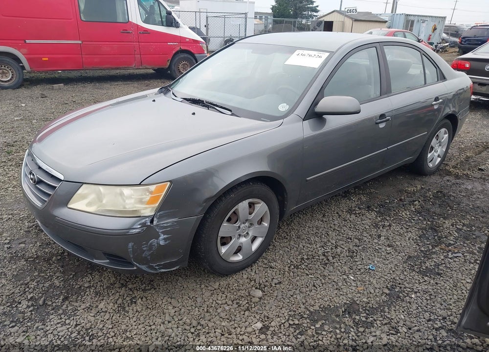 2009 HYUNDAI SONATA VIN: 5NPET46C39H454524