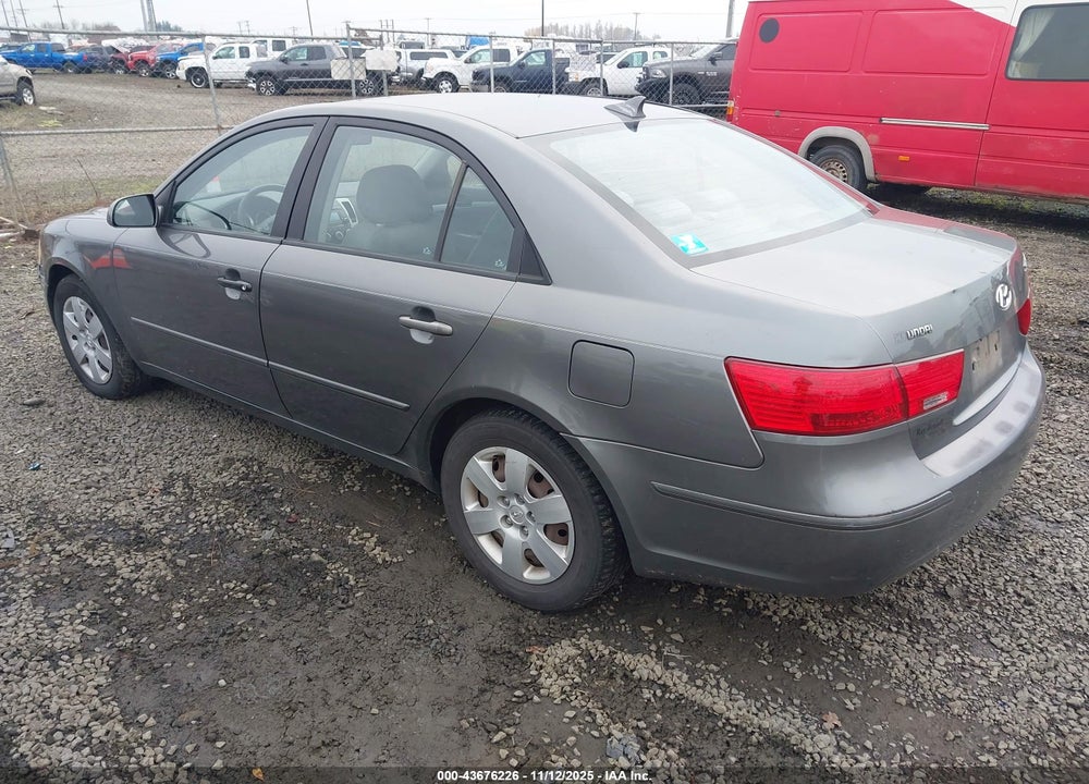 2009 HYUNDAI SONATA VIN: 5NPET46C39H454524