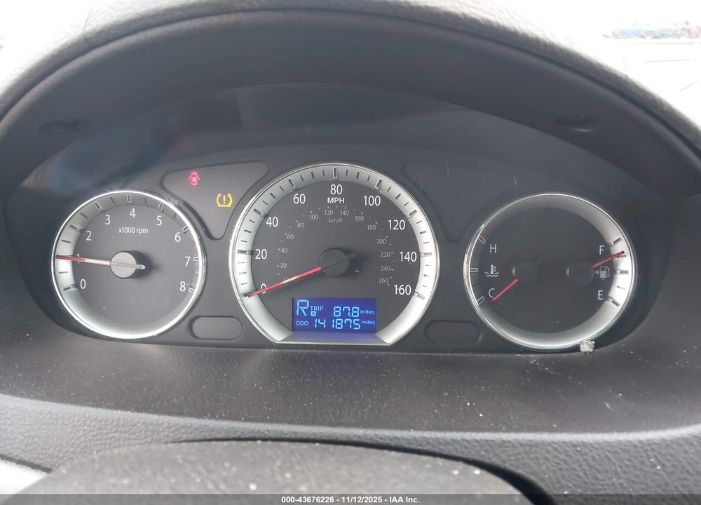 2009 HYUNDAI SONATA VIN: 5NPET46C39H454524