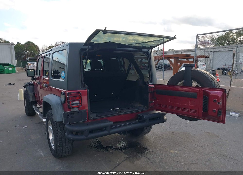 2013 ANGLER JEEP WR UNLIMITED SPORT VIN: 1C4HJWDG1DL529133