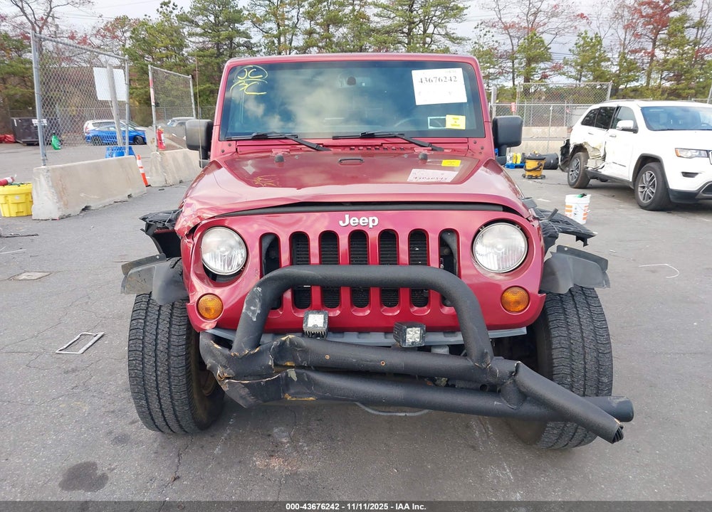 2013 ANGLER JEEP WR UNLIMITED SPORT VIN: 1C4HJWDG1DL529133