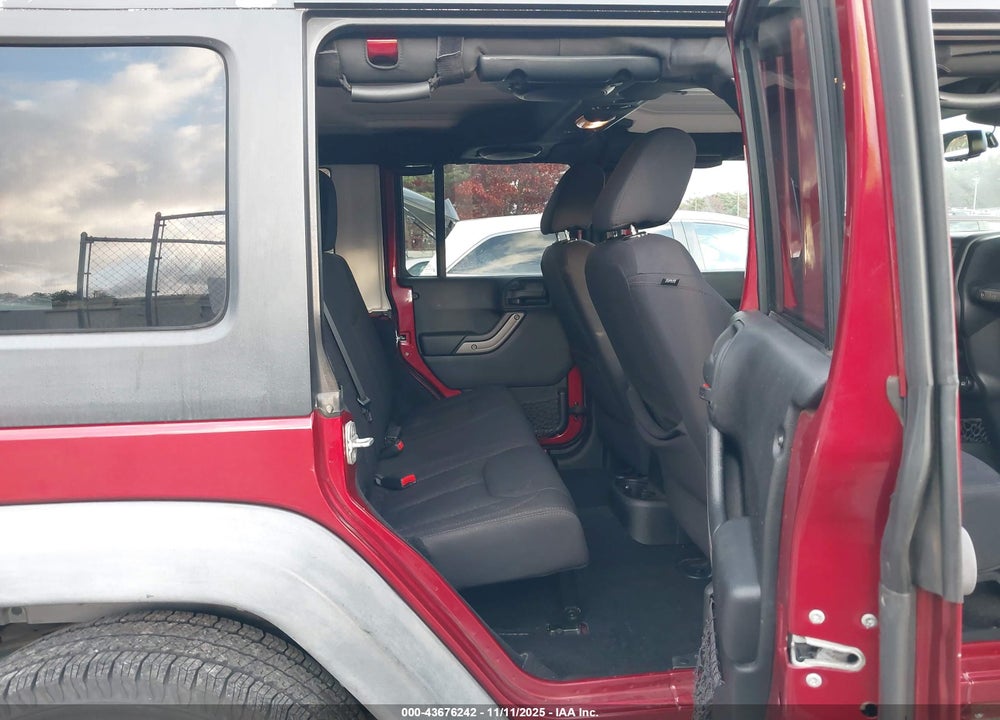 2013 ANGLER JEEP WR UNLIMITED SPORT VIN: 1C4HJWDG1DL529133
