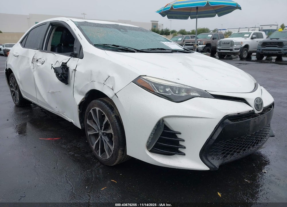 2017 TOYOTA COROLLA SE VIN: 5YFBURHE1HP649194
