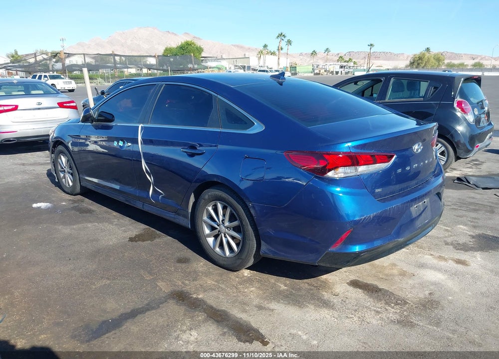 2019 HYUNDAI SONATA SE VIN: 5NPE24AF6KH801189