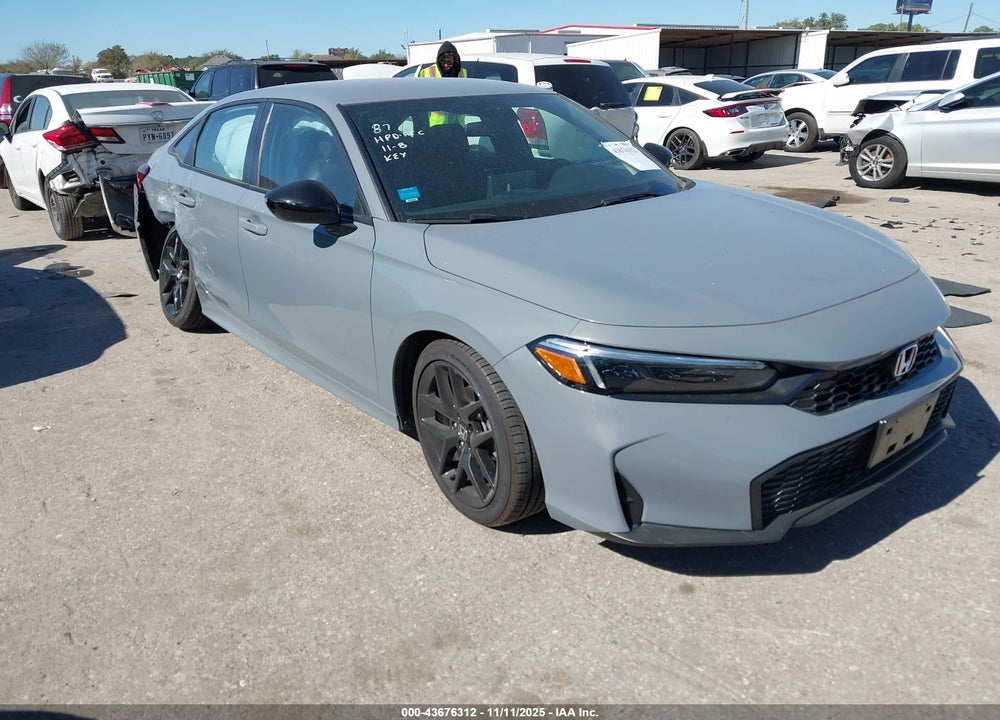 2025 HONDA CIVIC SPORT VIN: 2HGFE2F50SH606828