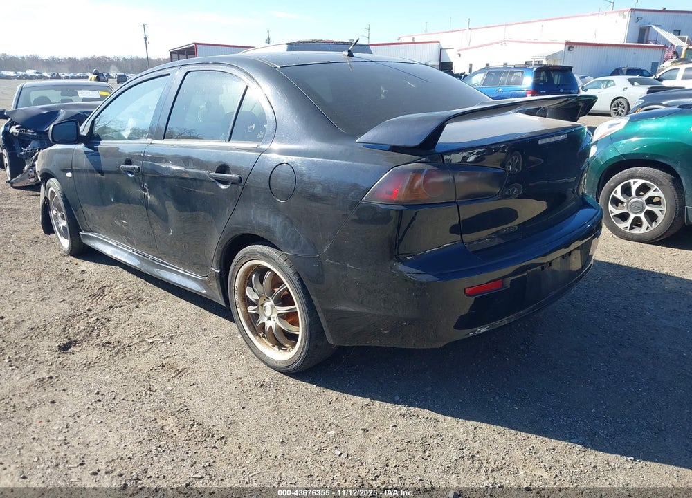 2011 MITSUBISHI LANCER GTS VIN: JA32U8FW4BU004330