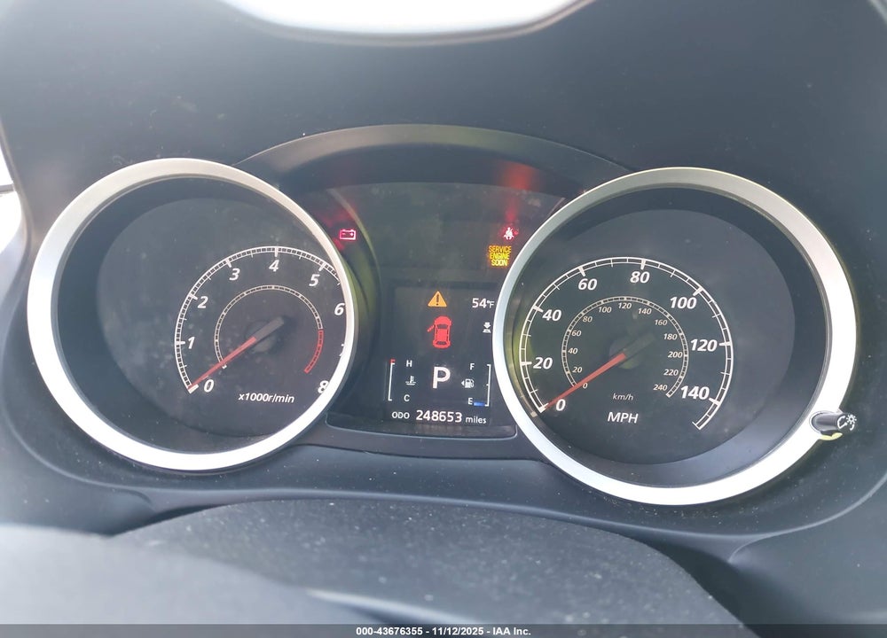 2011 MITSUBISHI LANCER GTS VIN: JA32U8FW4BU004330