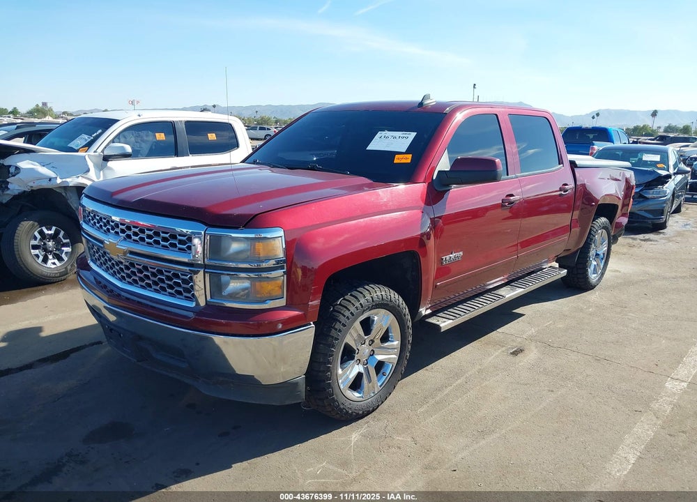 2015 CHEVROLET SILVERADO 1500 1LT VIN: 3GCPCREH6FG167606