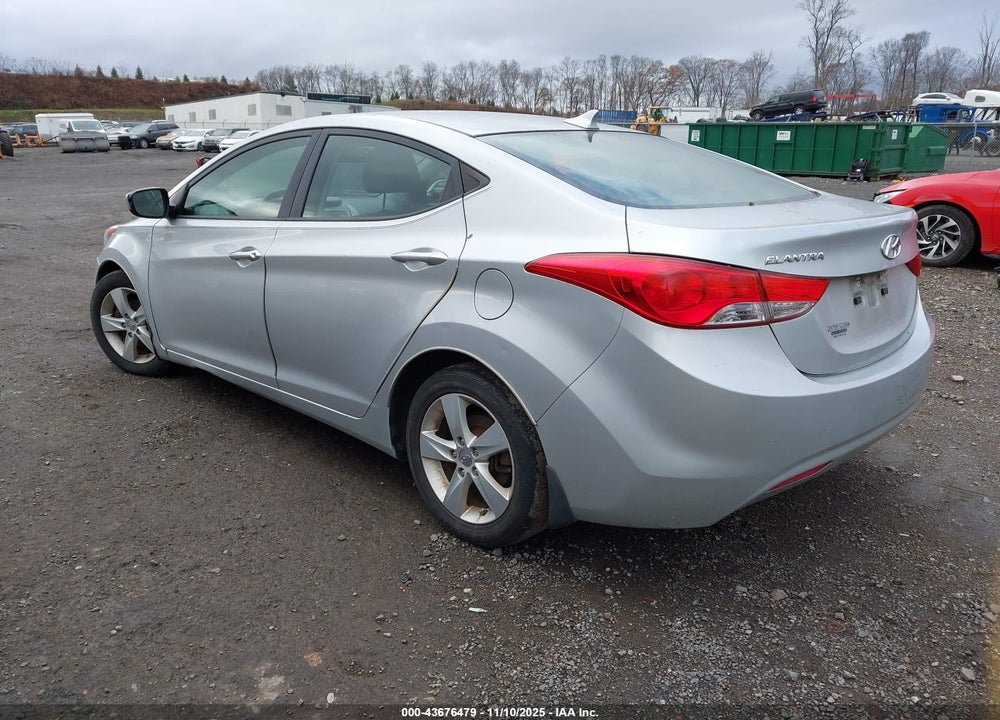 2013 HYUNDAI ELANTRA GLS VIN: 5NPDH4AE8DH264071
