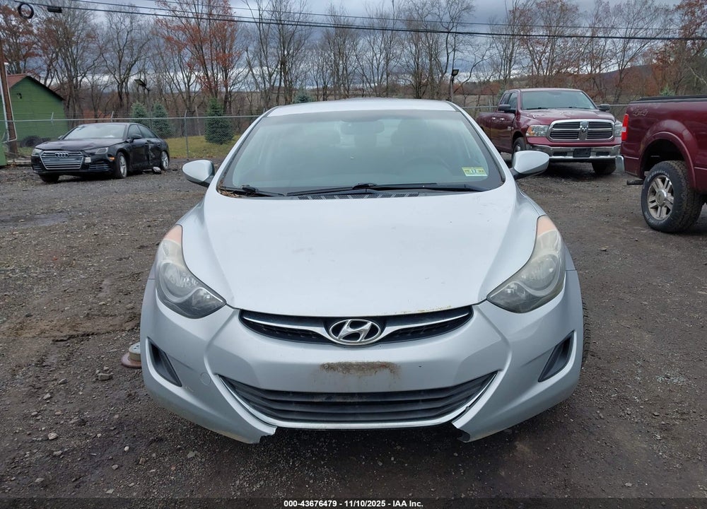 2013 HYUNDAI ELANTRA GLS VIN: 5NPDH4AE8DH264071