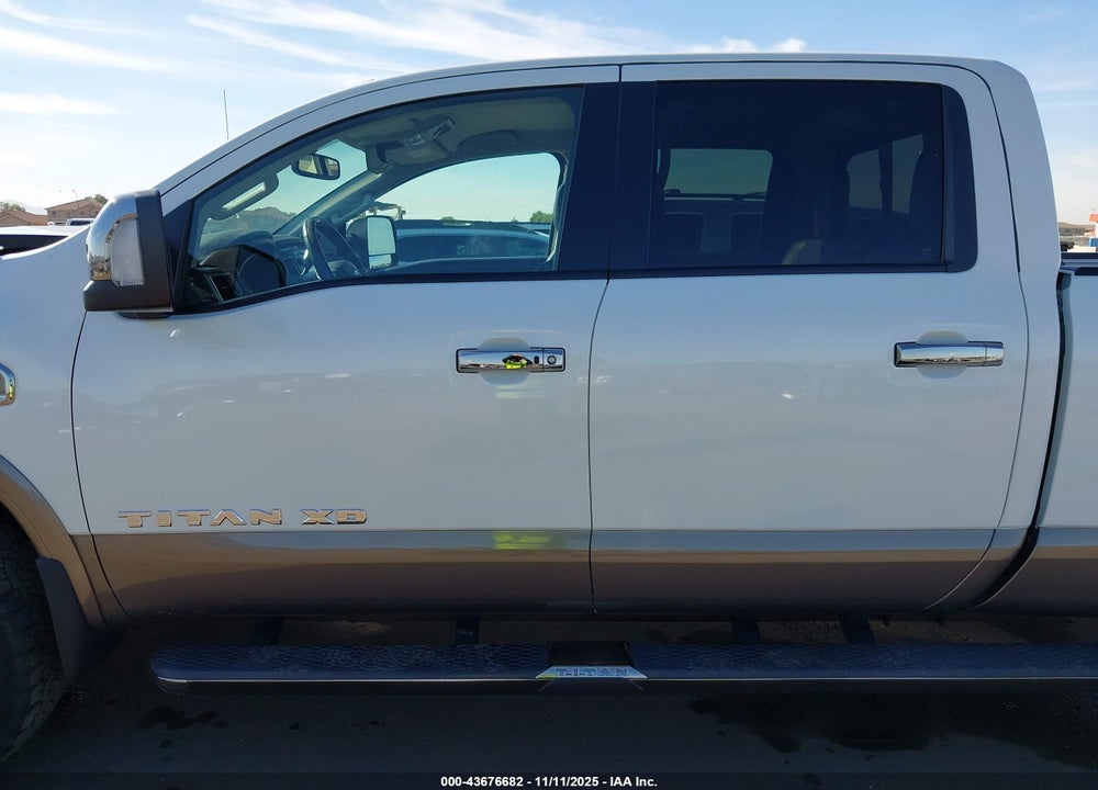 2016 NISSAN TITAN XD PLATINUM RESERVE DIESEL VIN: 1N6BA1F40GN510106
