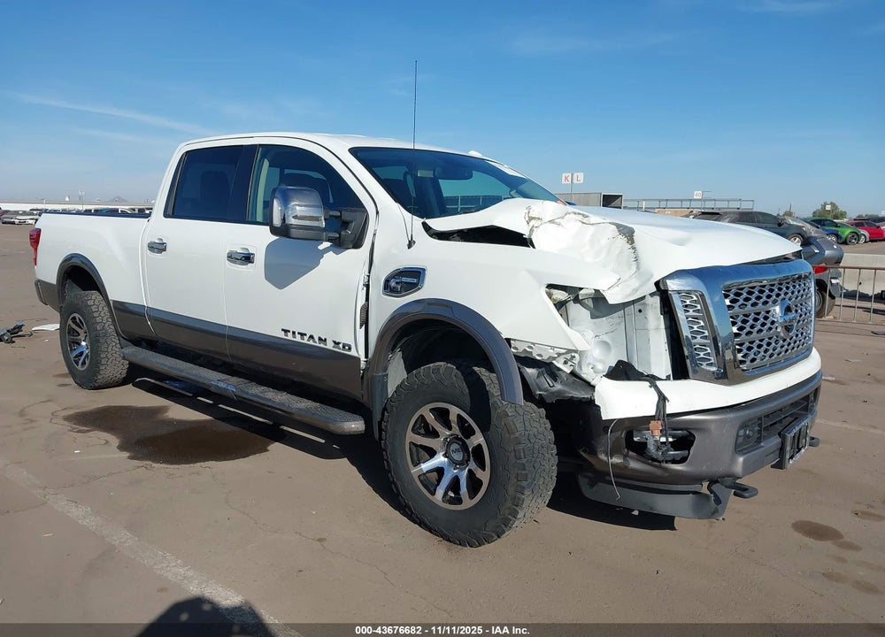 2016 NISSAN TITAN XD PLATINUM RESERVE DIESEL VIN: 1N6BA1F40GN510106