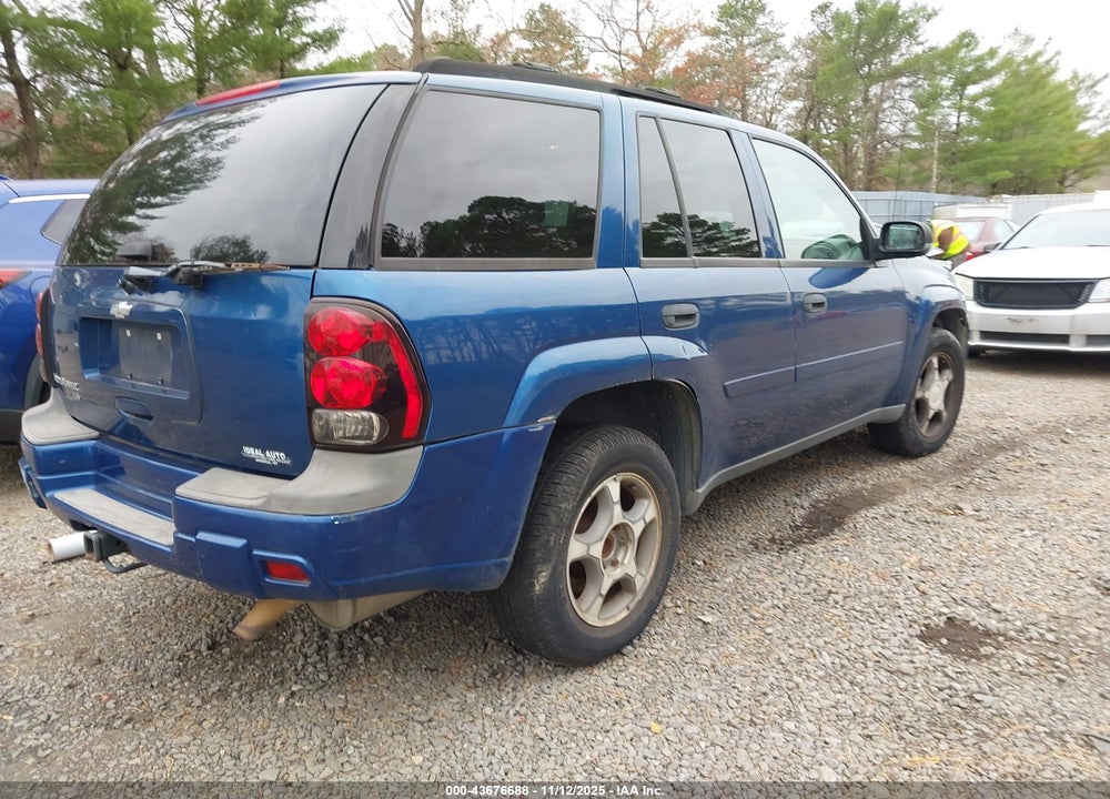 2006 CHEVROLET TRAILBLAZER LS VIN: 1GNDT13S762306810