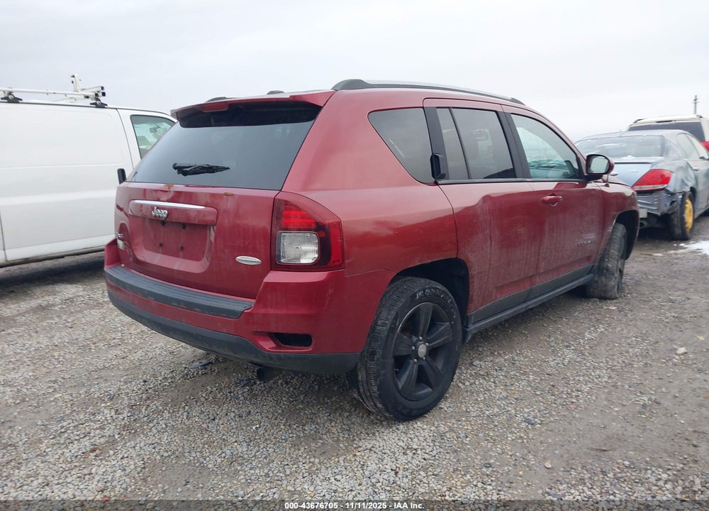 2016 JEEP COMPASS LATITUDE VIN: 1C4NJDEB0GD781660