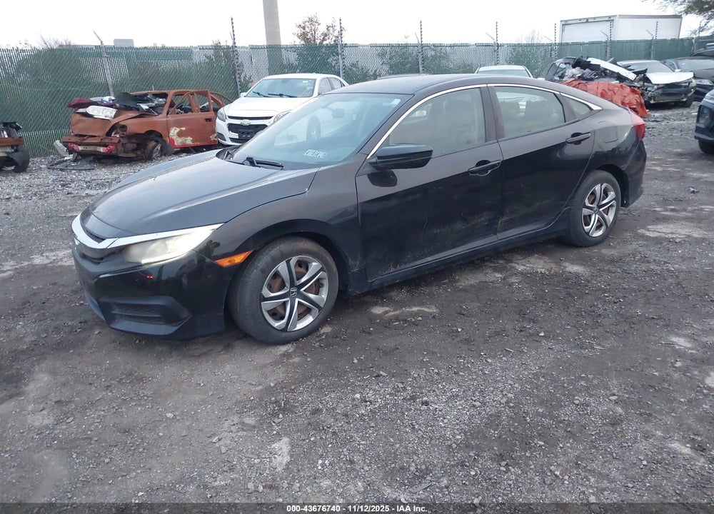 2016 HONDA CIVIC LX VIN: 2HGFC2F57GH574392