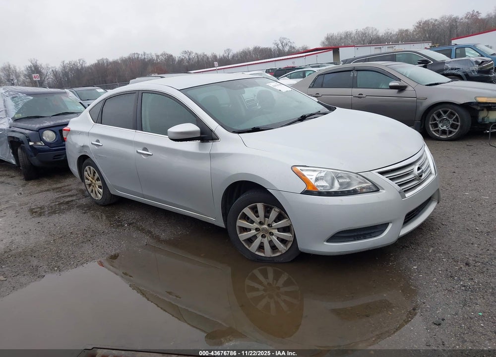 2015 NISSAN SENTRA S VIN: 3N1AB7AP7FY233345