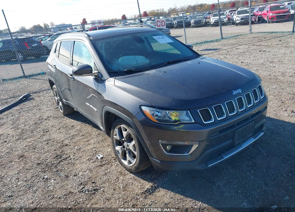 2017 JEEP NEW COMPASS LIMITED 4X4 VIN: 3C4NJDCB5HT597782
