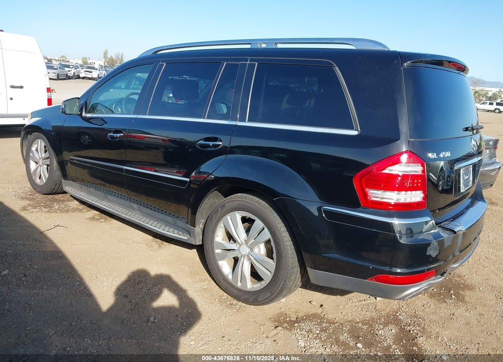 2011 MERCEDES-BENZ GL 450 4MATIC VIN: 4JGBF7BE5BA722534