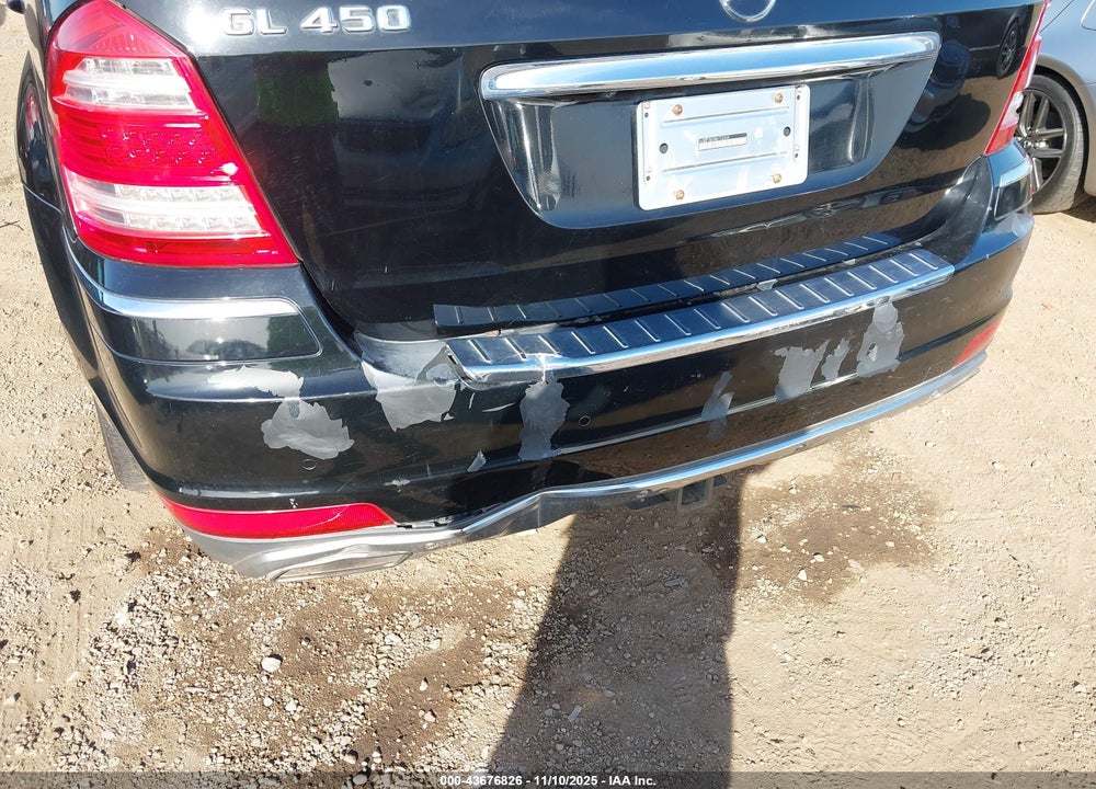 2011 MERCEDES-BENZ GL 450 4MATIC VIN: 4JGBF7BE5BA722534