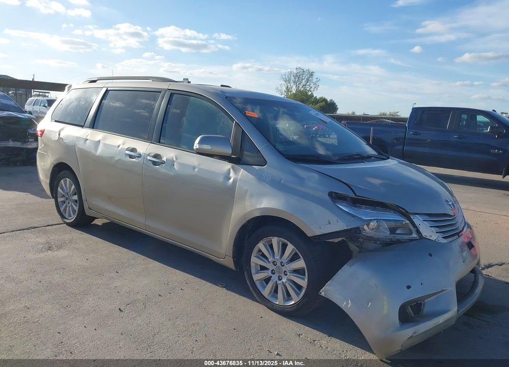 2015 TOYOTA SIENNA LIMITED PREMIUM 7 PASSENGER VIN: 5TDYK3DC1FS653705
