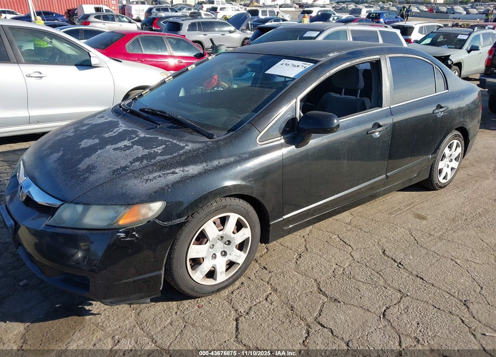 2011 HONDA CIVIC LX VIN: 2HGFA1F57BH531079