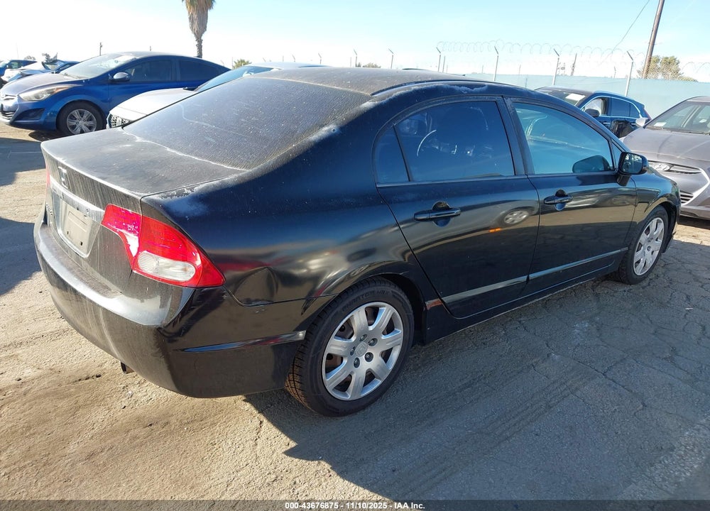 2011 HONDA CIVIC LX VIN: 2HGFA1F57BH531079