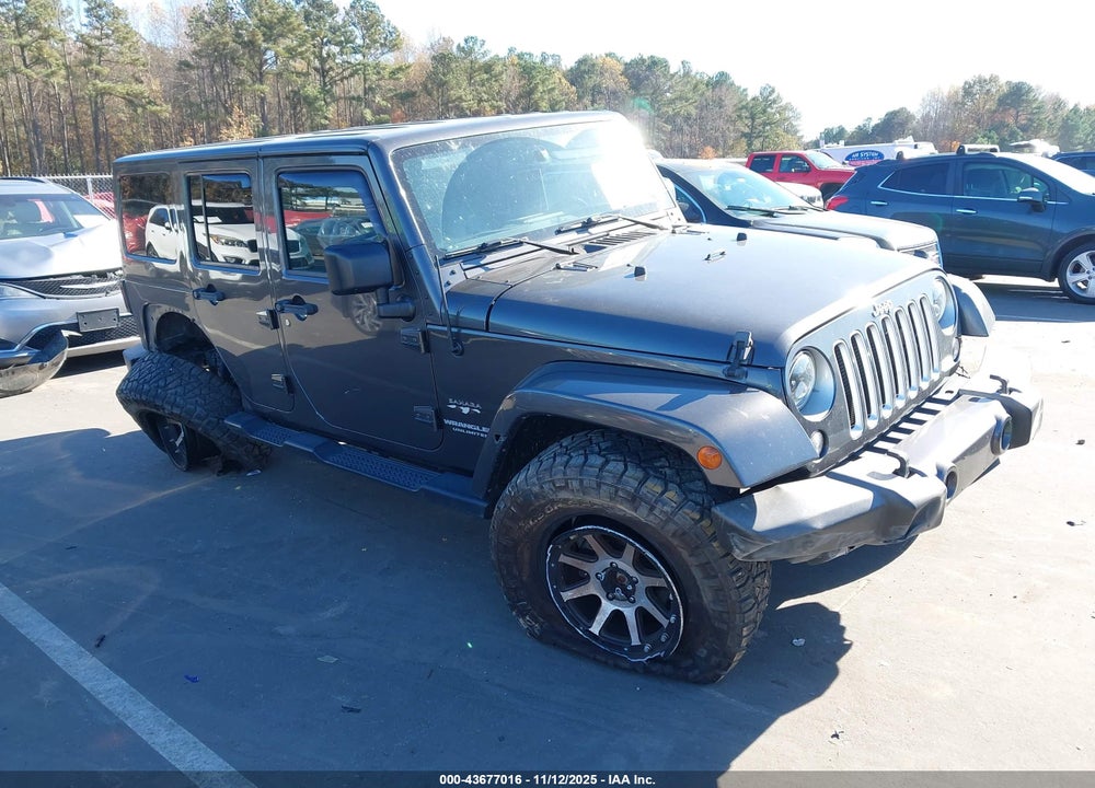 2016 JEEP WRANGLER UNLIMITED SAHARA VIN: 1C4BJWEG0GL194035