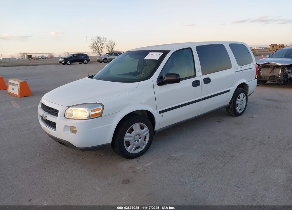 2007 CHEVROLET UPLANDER CARGO VIN: 1GNDV13W97D192179