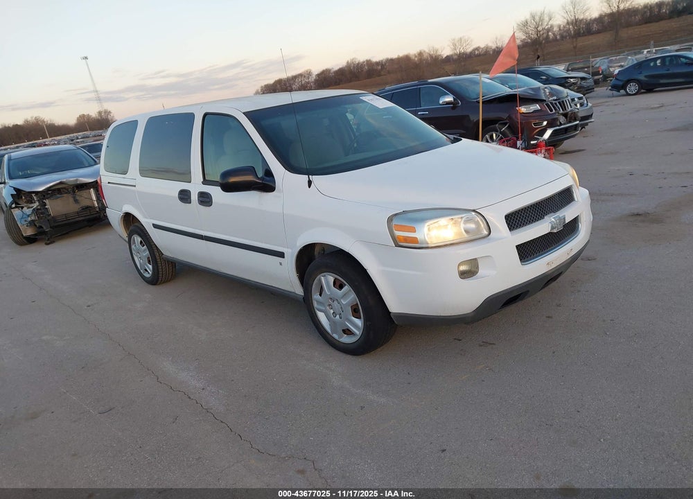 2007 CHEVROLET UPLANDER CARGO VIN: 1GNDV13W97D192179
