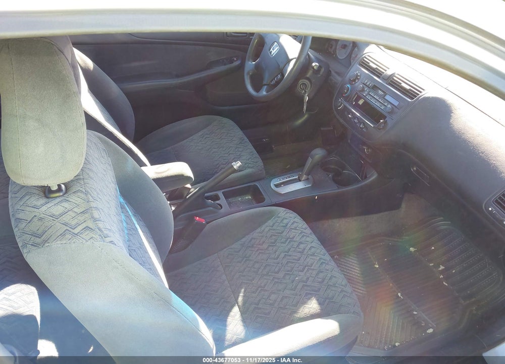 2002 HONDA CIVIC LX VIN: 1HGEM22572L088126