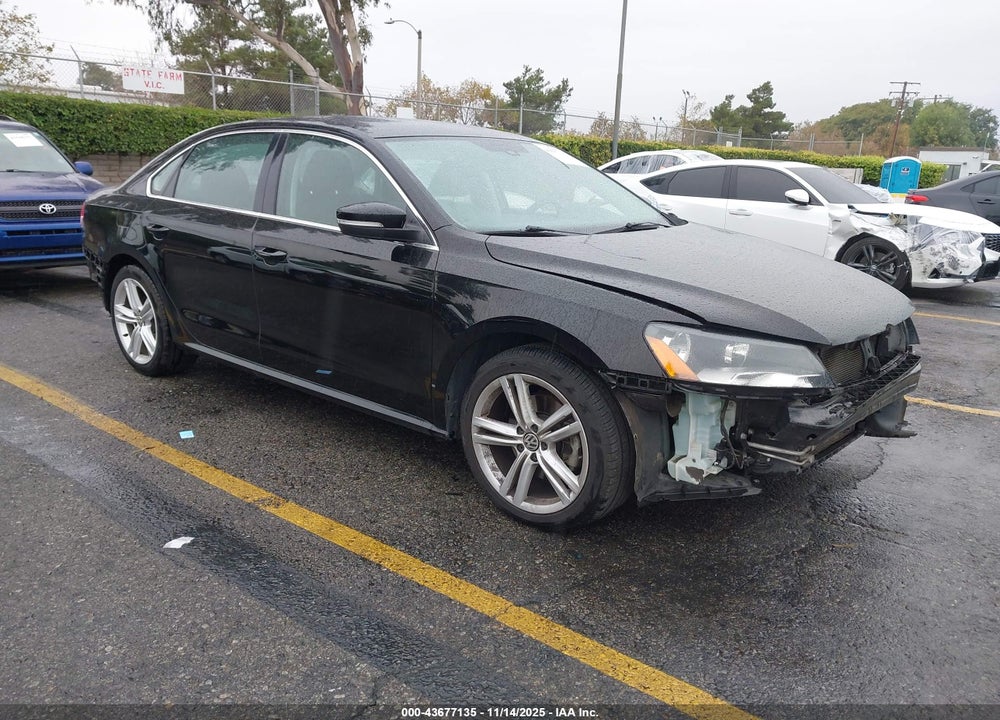 2014 VOLKSWAGEN PASSAT 1.8T SE VIN: 1VWBT7A34EC063784