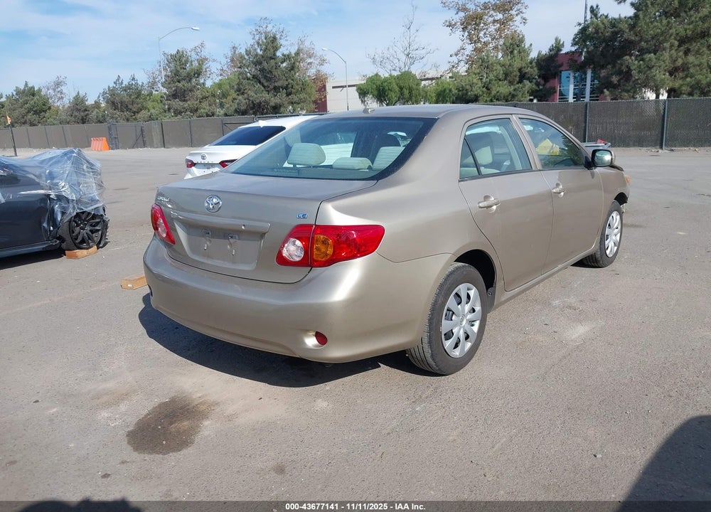 2010 TOYOTA COROLLA LE VIN: 1NXBU4EE6AZ245853