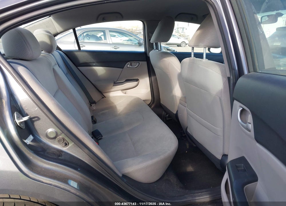 2013 HONDA CIVIC LX VIN: 2HGFB2F56DH599752
