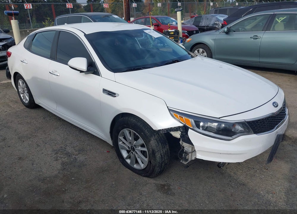 2018 KIA OPTIMA LX VIN: KNAGT4L36J5206041