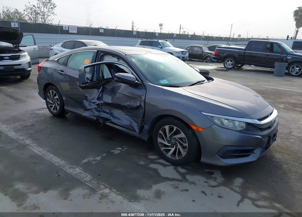 2017 HONDA CIVIC EX VIN: 2HGFC2F76HH541502