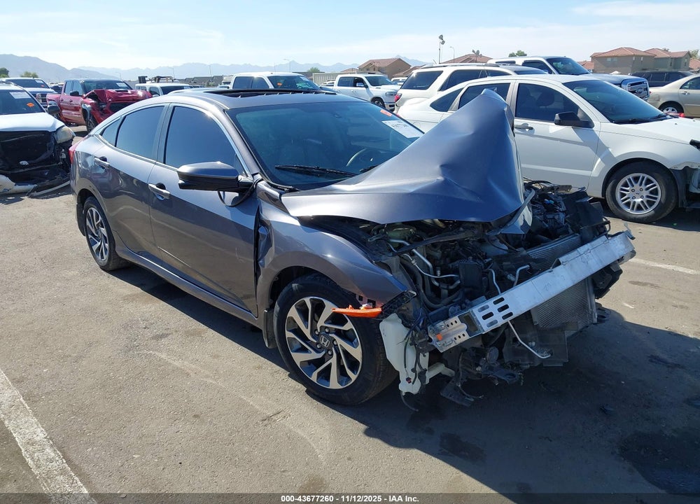 2016 HONDA CIVIC EX VIN: 19XFC2F75GE222357