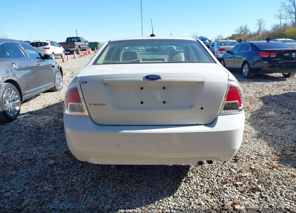 2009 FORD FUSION S VIN: 3FAHP06Z29R115495