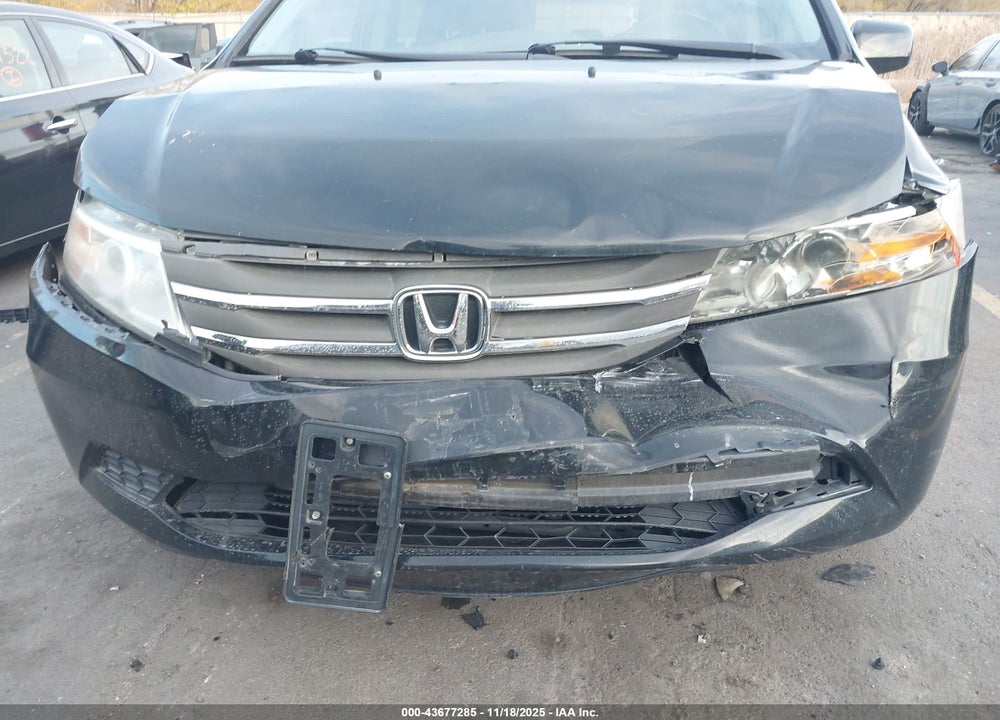 2011 HONDA ODYSSEY EX-L VIN: 5FNRL5H66BB046490