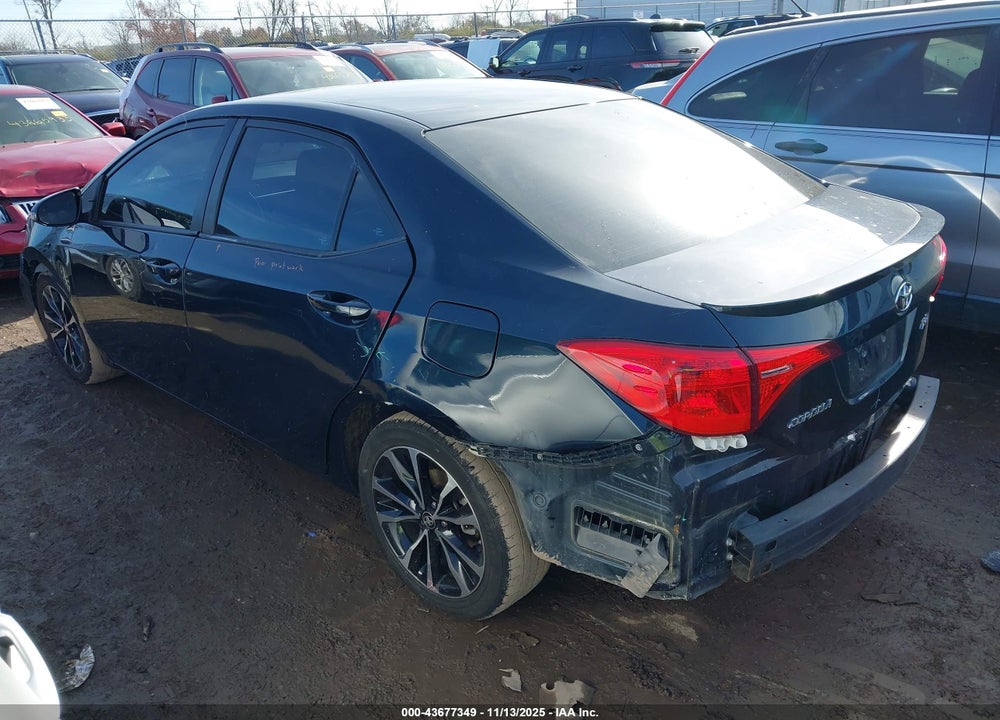 2019 TOYOTA COROLLA SE VIN: 2T1BURHE6KC209057
